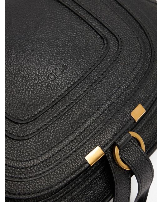 Femme Sac À Main En Cuir Marcie Unique Chloé en coloris Black