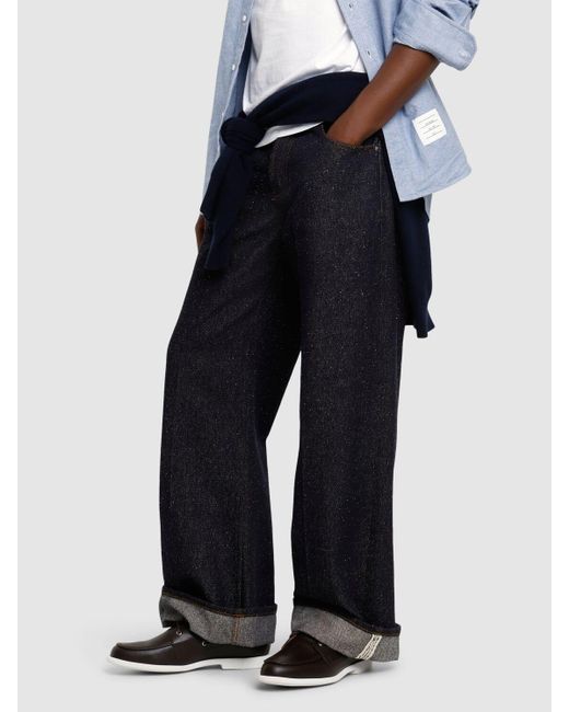 Thom Browne Bootsschuhe Aus Leder "portland" in Gray für Herren