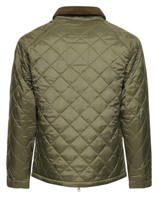 Barbour Green Chinese New Year Quilted Nylon Jacket for men