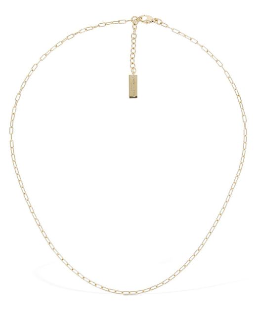 Elongated Thick Rectangle Chain Necklace – Melt'm Jewelry