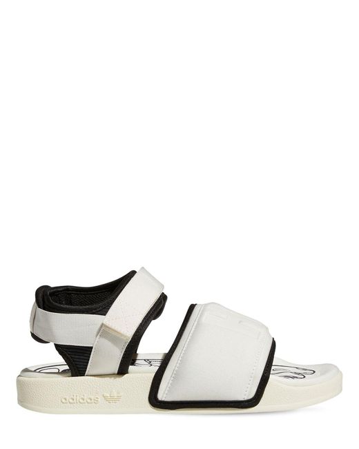 adidas Originals Human Race Adilette 2.0 Slide Sandals for Men - Lyst