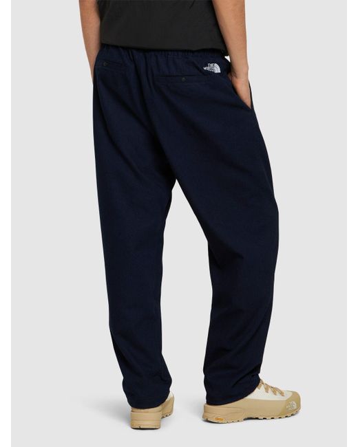 The North Face Blue Denim Casual Pants for men