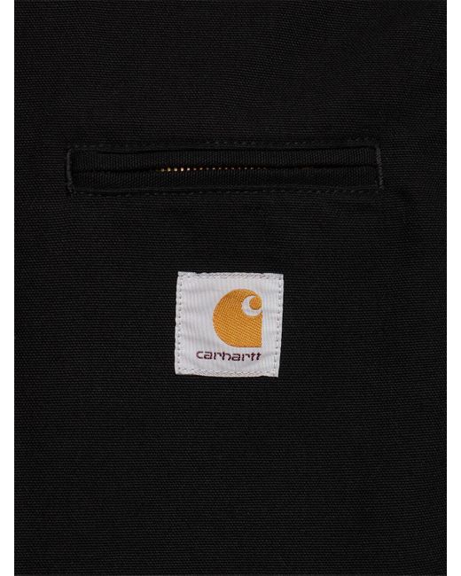 メンズ Carhartt Canvas Detroit キャンバスジャケット Black