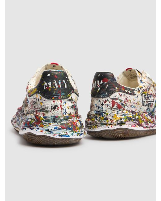 Hombre Sneakers Blakey Pintadas Maison Mihara Yasuhiro de hombre de color White