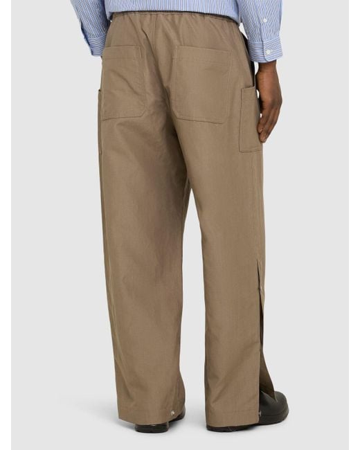 Comme des Garçons Herren Hose Aus Wolle Und Leinen in Natural für Herren