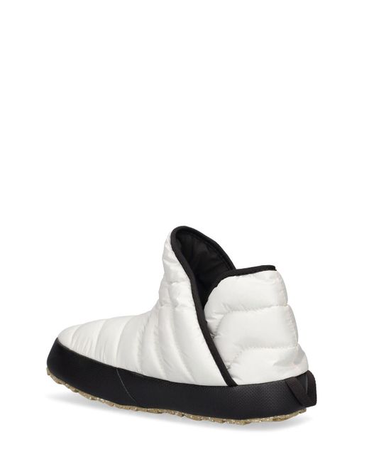 The North Face Thermoball Traction Puffer Booties in White | Lyst