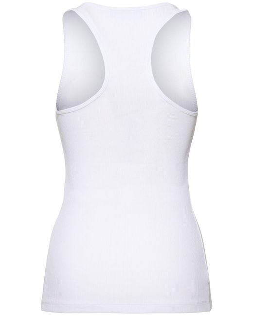 Stella McCartney Mother Fucker タンクトップ White