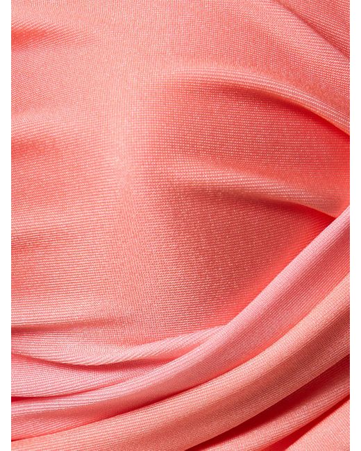 Baobab Pink Maple One-shoulder Bikini Top