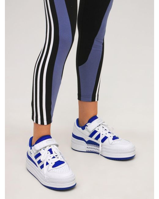 triple platform adidas blue