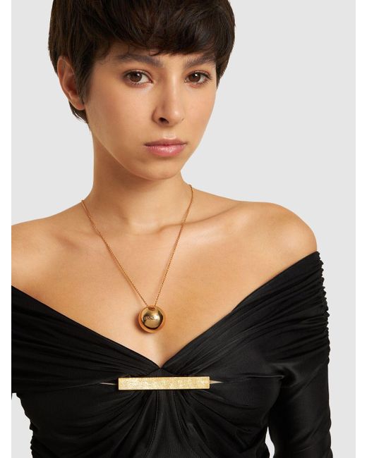 Versace cheap gold charm