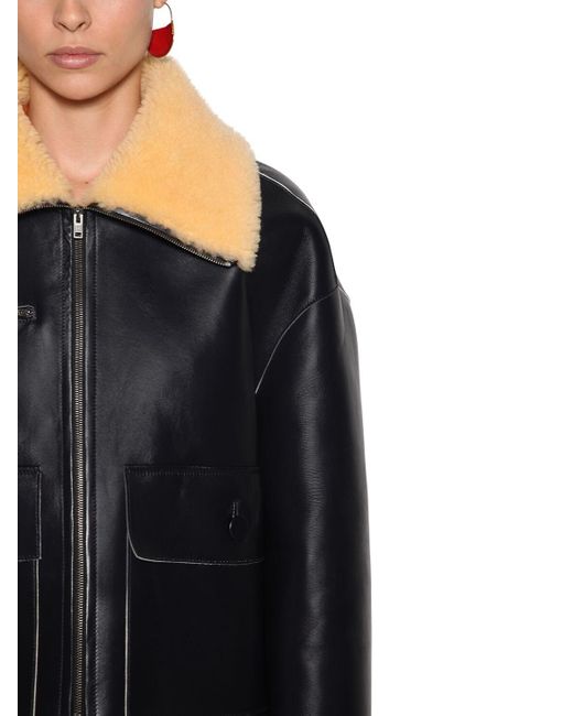 Marni shearling jacket best sale