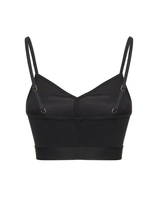 Tom Ford Black Cropped Tech Jersey Tank Top