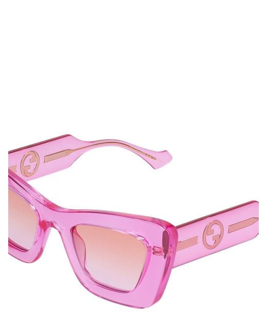 Occhiali da sole cat-eye gg1552s di Gucci in Pink
