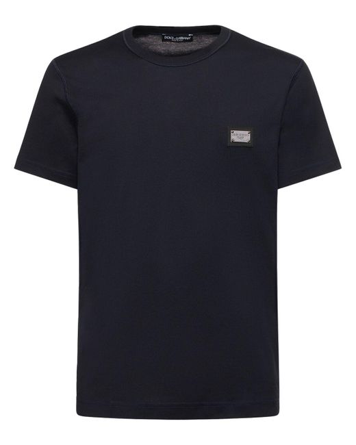 メンズ Dolce & Gabbana Essential ジャージーtシャツ Black