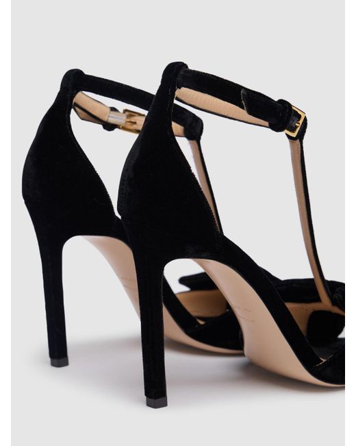 Tom Ford ベルベットサンダル 105mm Black