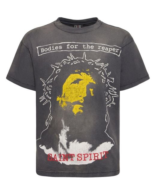 Saint Michael Gray B For Reaper T-Shirt for men