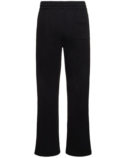 Pantalon en coton biologique à logo Casablancabrand pour homme en coloris Black
