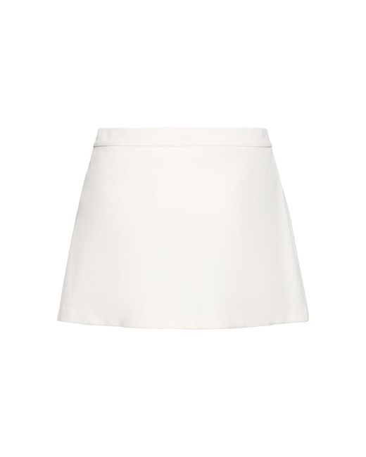Tory Sport ツイルニットテニス ミニスカート White
