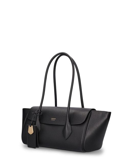 Ferragamo Black Medium Class Leather Shoulder Bag