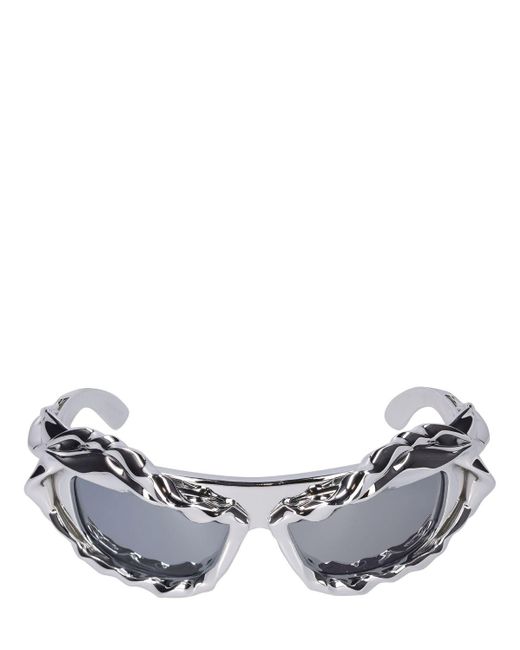 OTTOLINGER Gray 3d Twisted Frame Sunglasses