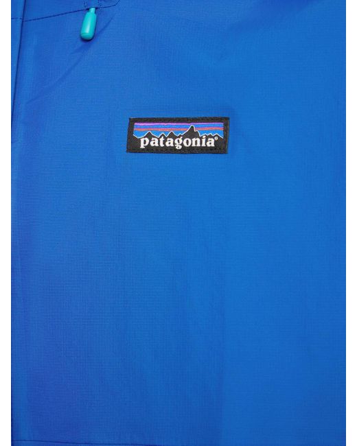 Patagonia Blue Torrentshell 3L Rain Jacket for men