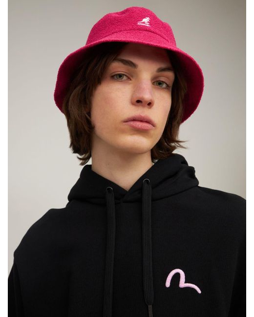 Kangol Bermuda Bucket Hat in Fuchsia 