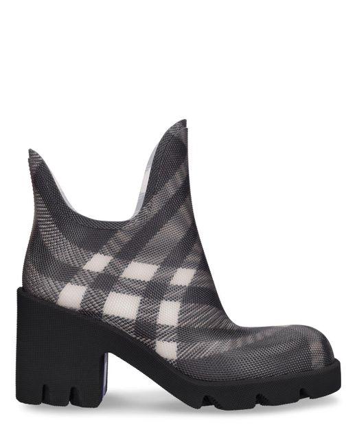 Stivali da pioggia lf marsh in gomma 65mm di Burberry in Black