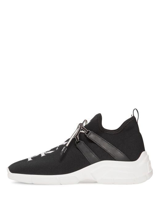 prada mesh and neoprene sneakers