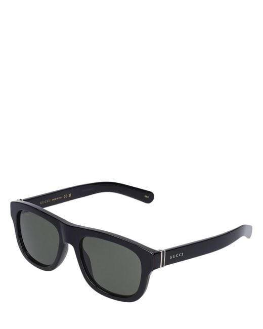 Gucci Gray gg1509s Acetate Oval Frame Sunglasses for men