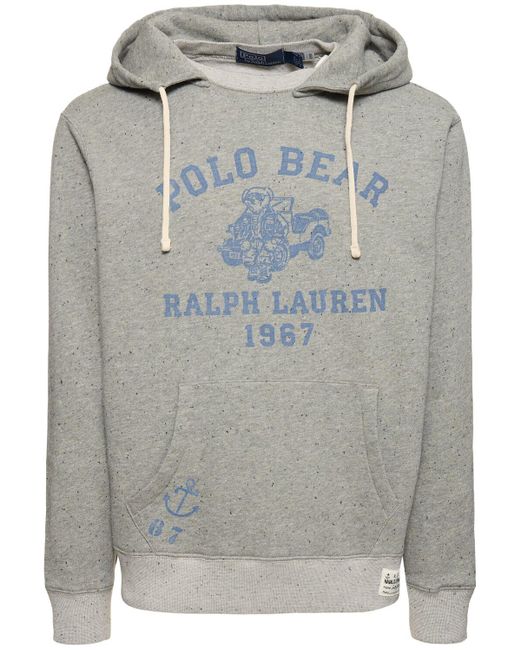 Polo Ralph Lauren Hoodie "polo Truck Bear" in Gray für Herren
