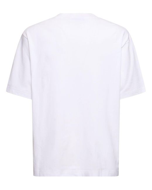 メンズ Gucci ヘビーコットンtシャツ White