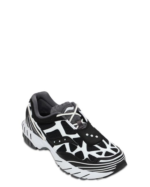 メンズ Saucony White Mountaineering Grid Web スニーカー ブラック Lyst