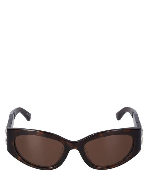 Balenciaga Brown Bb0324sk Bossy Acetate Sunglasses