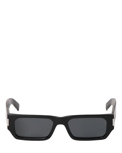 Saint Laurent Black Sl 660 Acetate Sunglasses for men