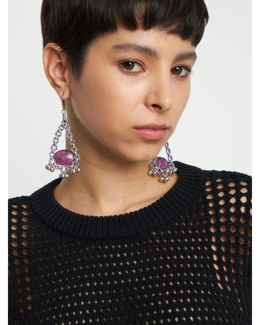 Isabel Marant Multicolor Amazing Grace Drop Earrings