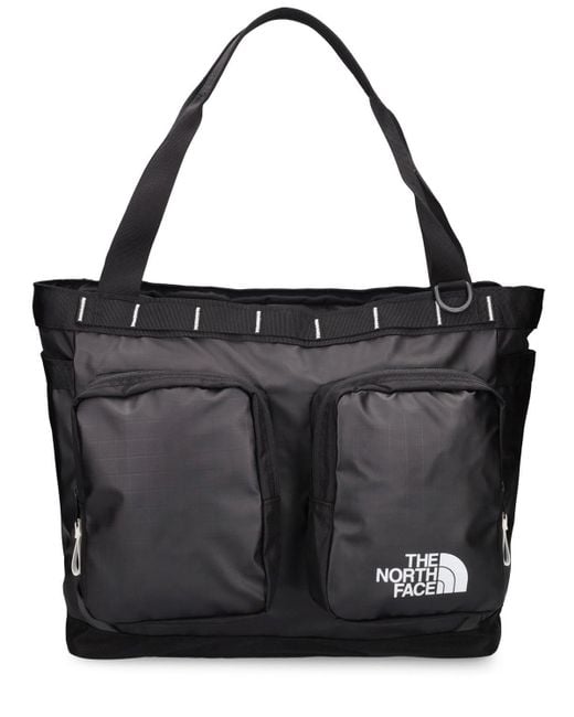 The North Face Base Camp Voyager Tote Bag in Black | Lyst