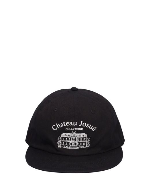 GALLERY DEPT. Black Cotton Chateau Josué Resort Hat for men