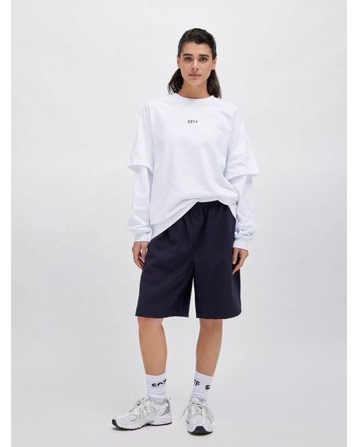 Donna Shorts Tek di Sotf in Blue