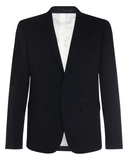 DSquared² Black Paris Fit Single Breasted Wool Suit for men
