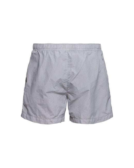 Hombre Bañador Shorts Con Lente C P Company de hombre de color Gray