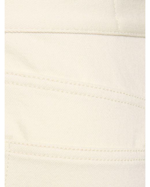 Jeans de denim de algodón Jil Sander de color Natural