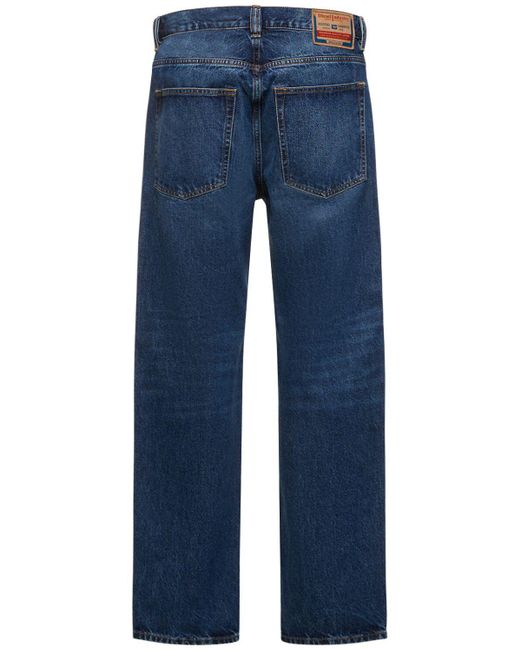 Jeans de denim de algodón DIESEL de hombre de color Blue