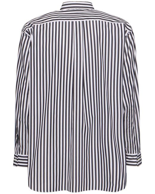 メンズ Comme des Garçons コットンシャツ Blue