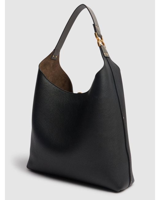 Chloé Marcie レザートートバッグ Black