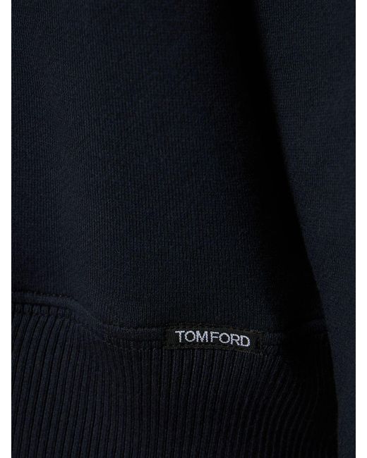 メンズ Tom Ford Vintage コットンスウェットシャツ Blue