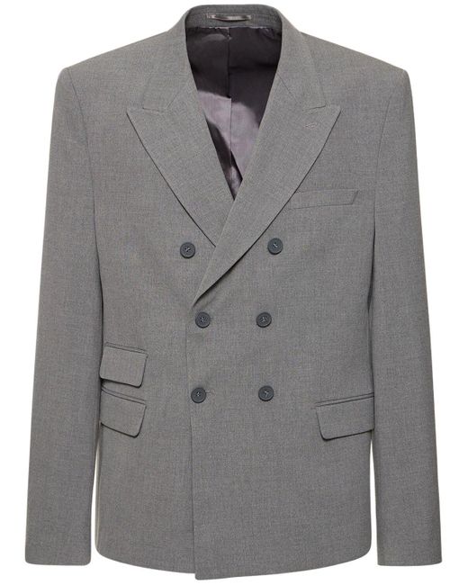 Jaded London Gray Oversize Blazer for men