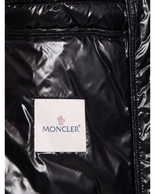 Doudoune courte en nylon abante Moncler en coloris Black