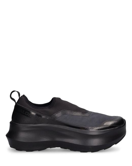 Comme des Garçons Black Cdg X Salomon Slip On Platform Sneakers for men