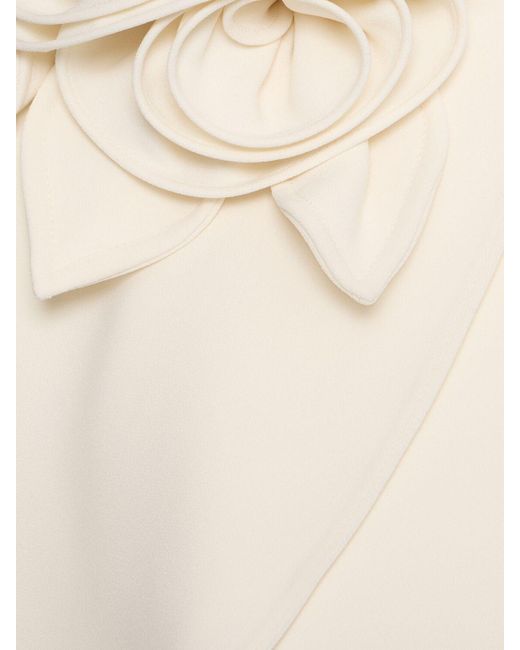 Elie Saab White Damen Overall Aus Cady