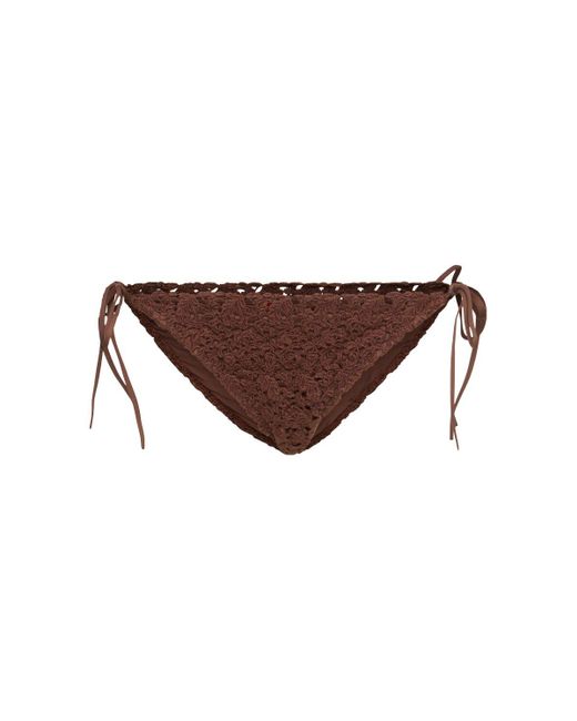 Ermanno Scervino ビキニボトム Brown